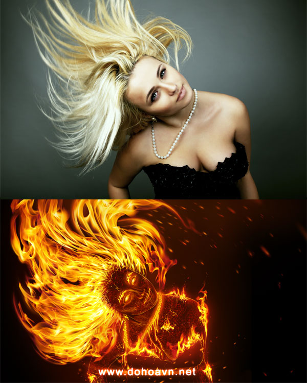 Photoshop manipulation - người lửa