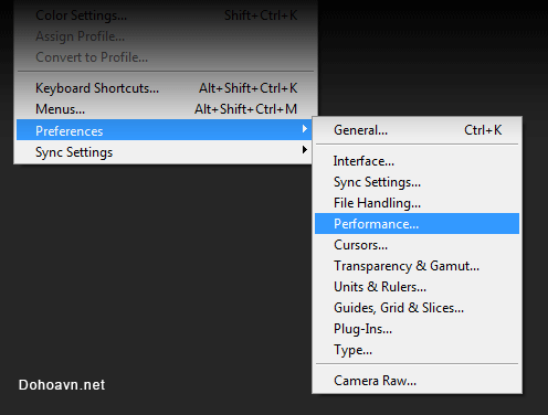 Xử lý lỗi Photoshop CS6, Photoshop CC chạy bị giật, chậm