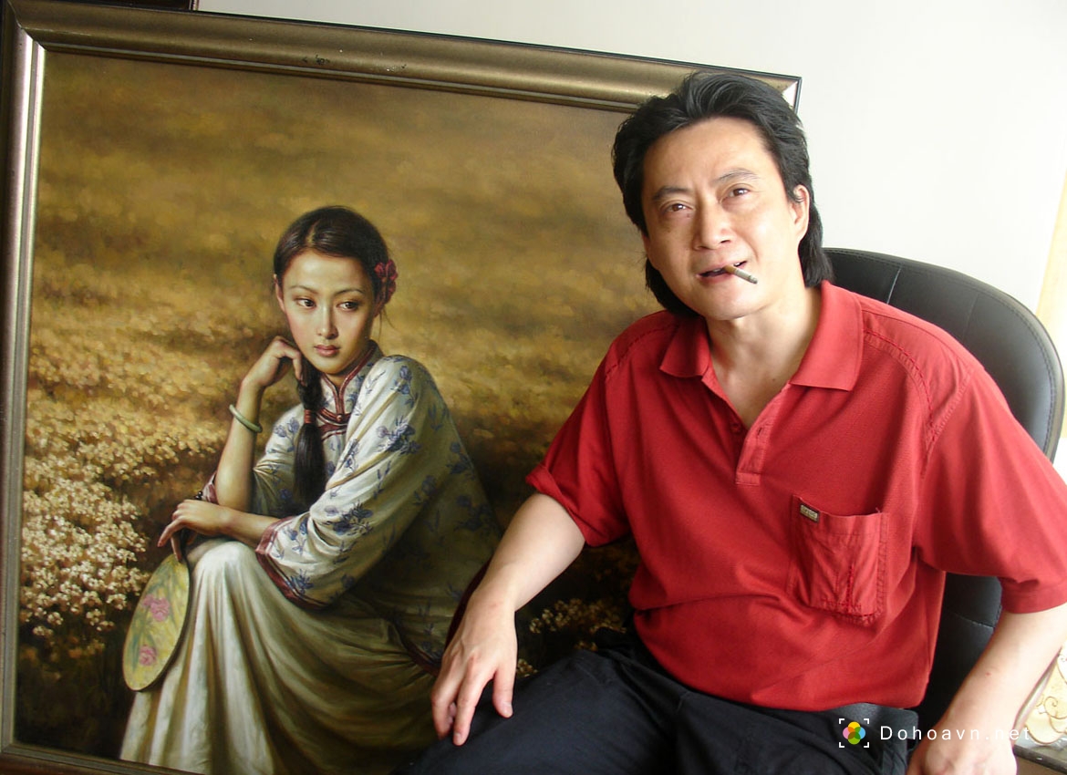 Xem artwork về tranh bán nude của Liu Shizong