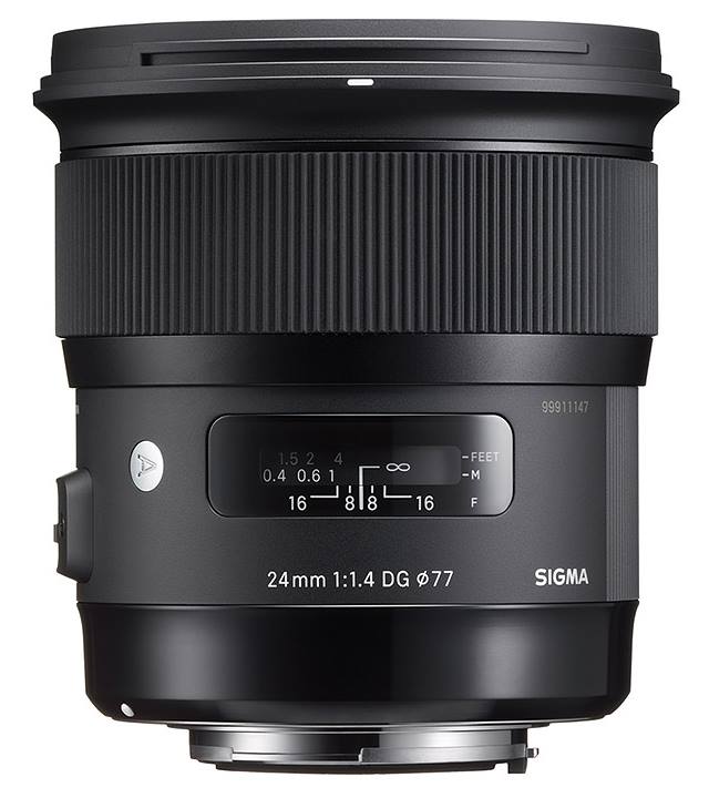 Sigma ra mắt ống kính 24mm 1.4 Art