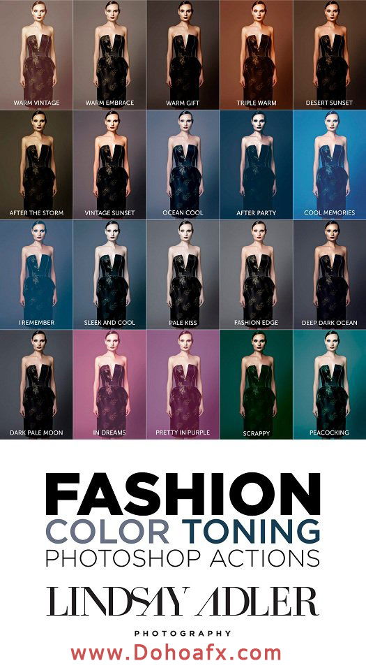 20 mẫu action blend màu ảnh thời trang