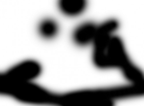 6 col bal mask 500x369 Hiệu Ứng Photoshop: Nước Chảy trên Bề Mặt Chữ   thiết kế web