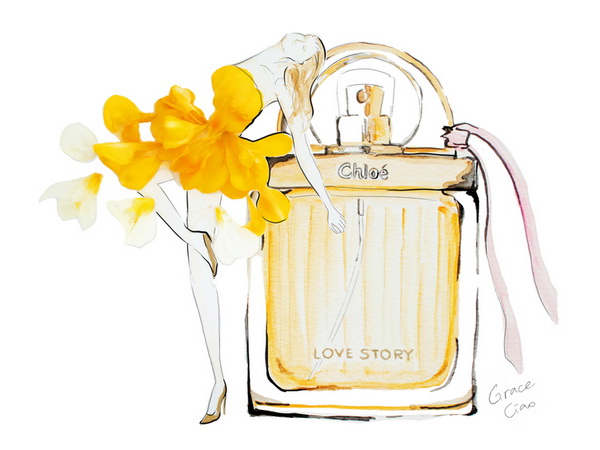 grace-ciao-saks-glam-gardens-sakspov-chloe-love-story-fragrance-fashion-illustration