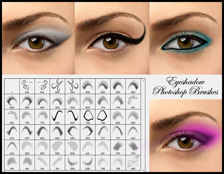 Eyeshadow Brushes for Photoshop