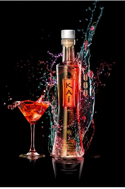 Create a Vibrant Colorful Alcohol Product Ad in Photoshop