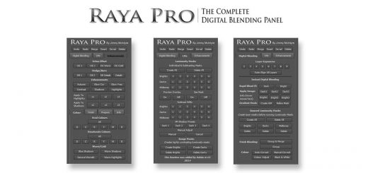 Plugins Raya Pro Panel v1.1 cho Adobe Photoshop CS5 - CC (bản Win)