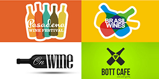 40 mẫu thiết kế logo rượu vang