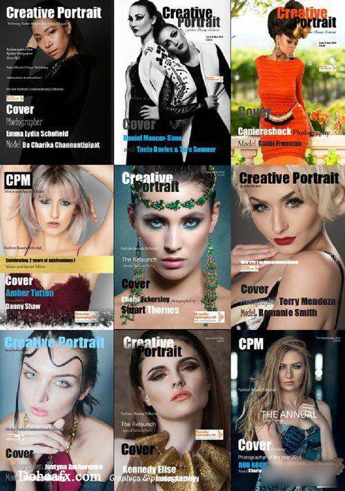 Tuyển tập 9 cuốn tạp chí Portrait Magazine - 2016 Full